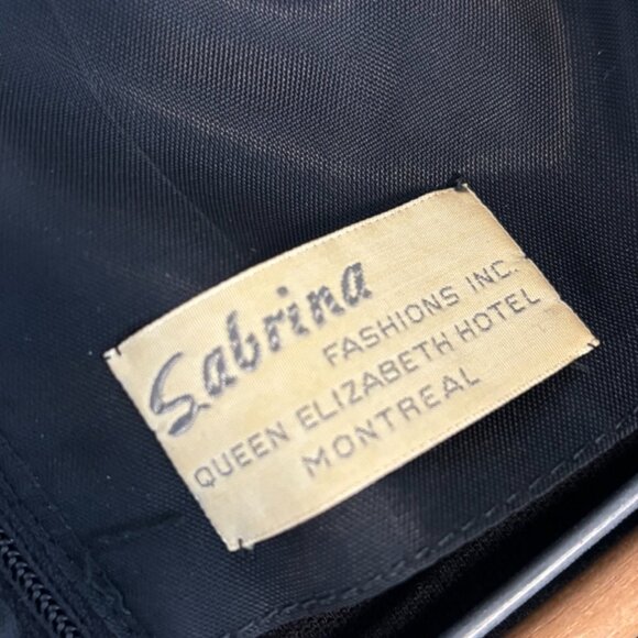 Amazing 1960s tricot/knit dress with XL Sequins (size 12/14) - Picture 8 of 9